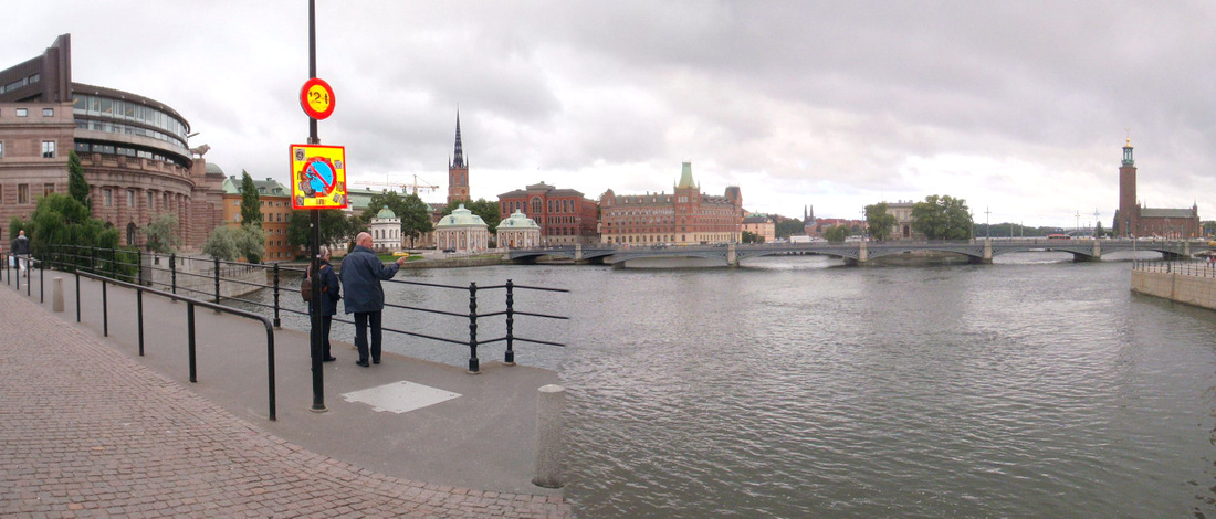 Parliament Building, Riddarholmskyrkam, Stadhuset.